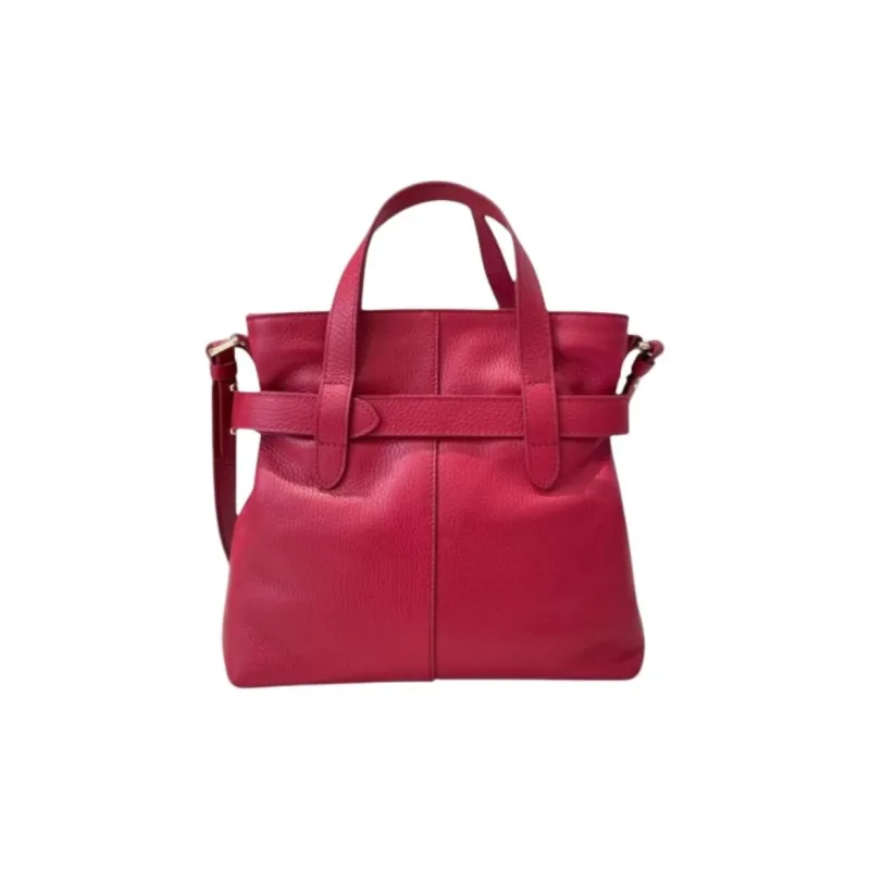 COCCINELLE Leather Handbag Women's Red-2