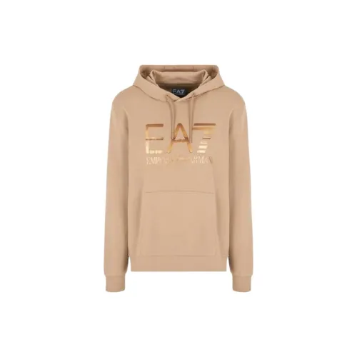 EMPORIO ARMANI FW24 Sweatshirt Men's Light Brown