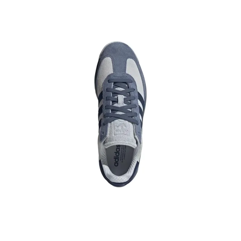 Adidas Originals SL 72 Anti Slip Wear Resistant Low Top Casual Running Shoes Unisex Blue White-3