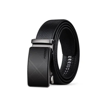 Red Bean Cow Leather Leather Belts Men's 3.5cm