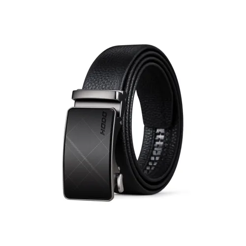 Red Bean Cow Leather Leather Belts Men's 3.5cm