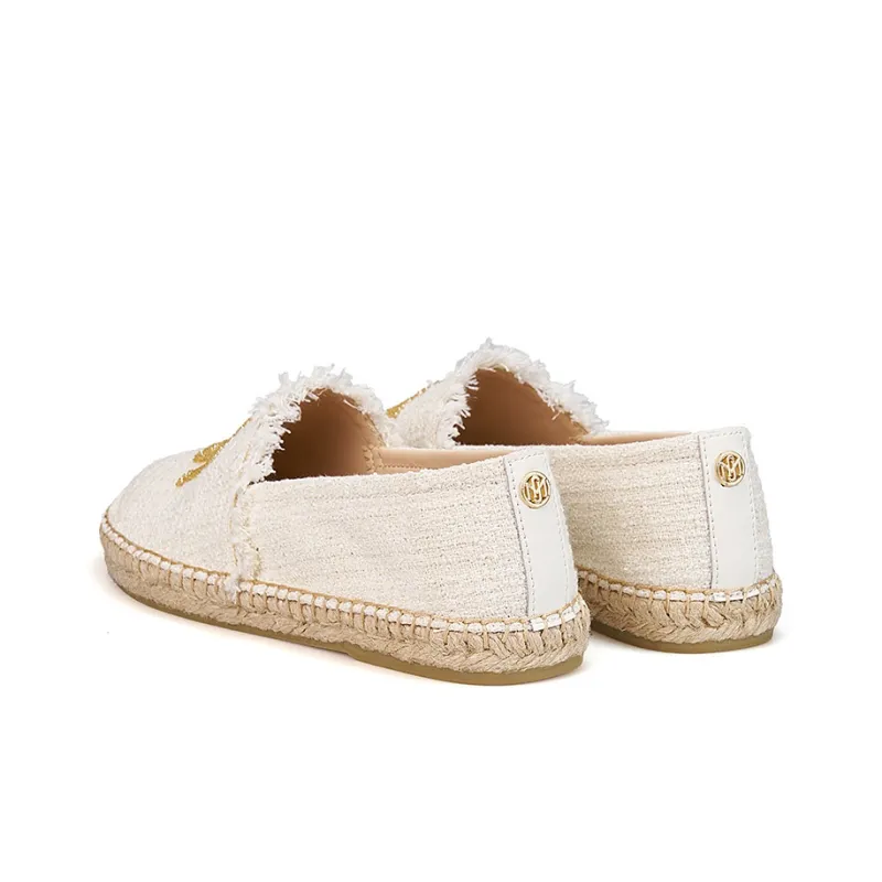 Joy&Mario Espadrilles Women's Ecru/Green-3