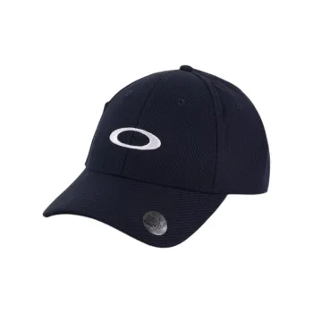 Oakley Polyester Baseball Caps Unisex Marine Blue