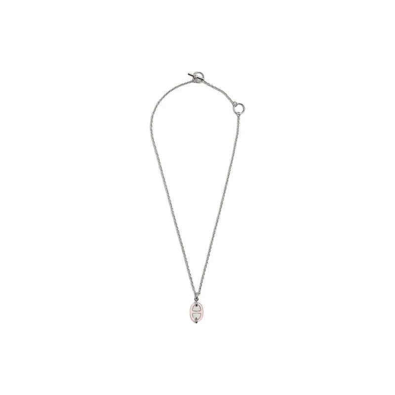 HERMES Metal Necklaces Women's Rose-1