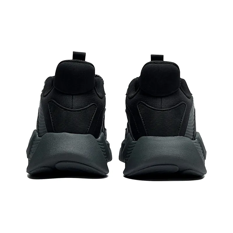Anta Non-slip Wear-resistant Shock Absorption Low-Top Chunky Sneakers Women's Black-3