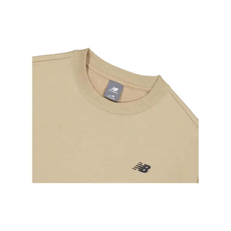 New Balance SS25 Sweatshirt Men's Woody Brown-4