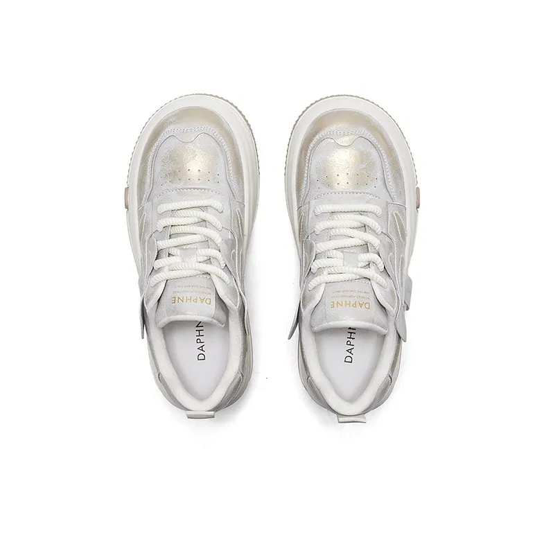 DAPHNE Anti-Slip And Wear-Resistant Lightweight Height Increasing Low-Top Skateboard Shoes Women's-9