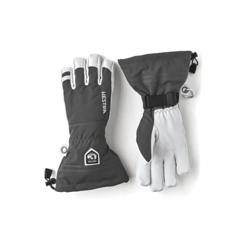 HESTRA Polyamide Goatskin Sports Gloves Unisex Black