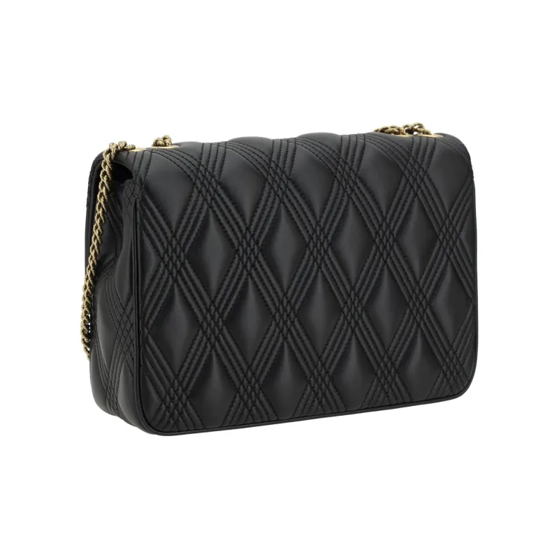 Valentino Garavani Rockstud Foldover Top Quilted Shoulder Bag-2
