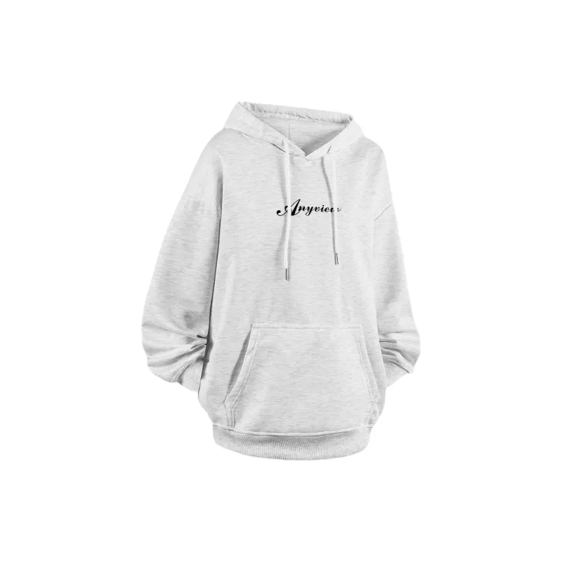 Anyveiw Sweatshirt Unisex White-7