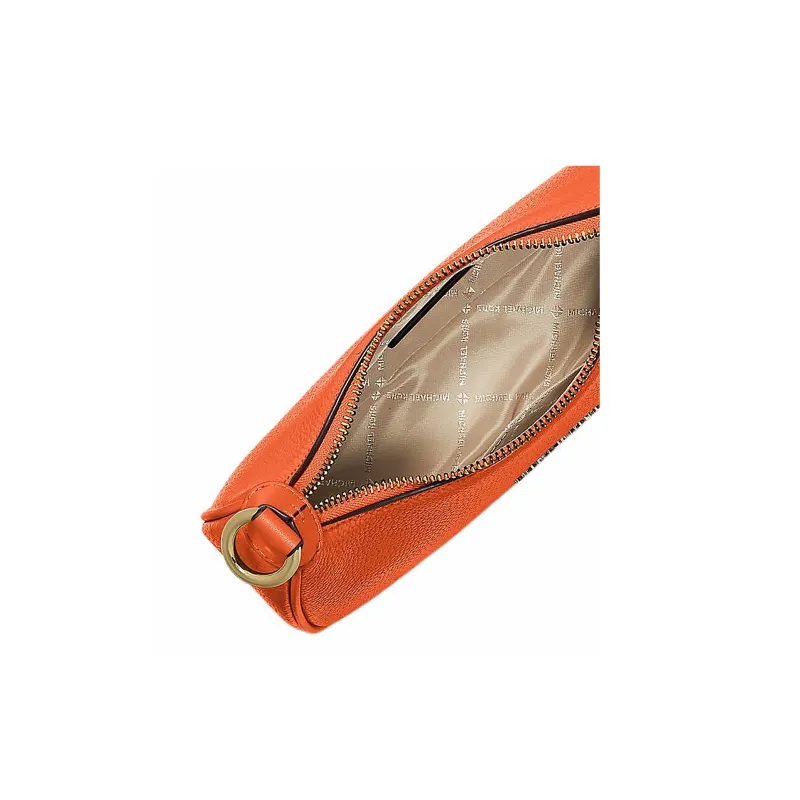 MICHAEL KORS Leather Portable Crossbody Bag, Shoulder Bag Medium Size Women's Bright Red-3