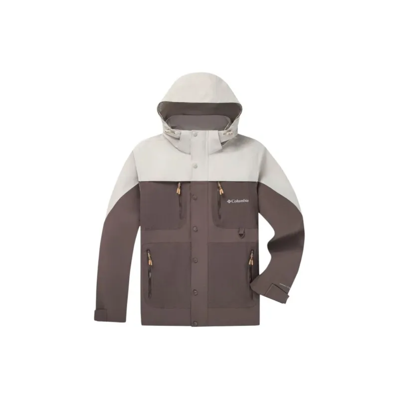 Columbia Windbreaker Jacket Men's Dark Stone Color-0