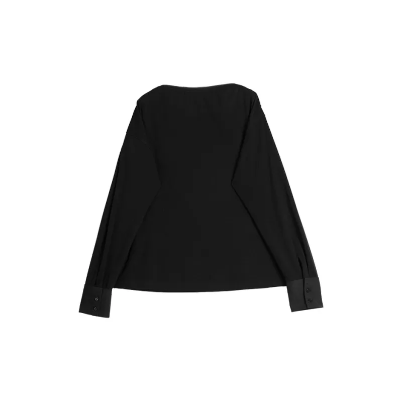 ELLE T Shirts Women's Black-1