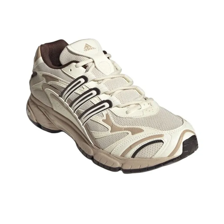 Adidas Originals Temper Run 2.0 Anti Slip Wear Resistant Low Top Chunky Sneakers Unisex Umber White-2