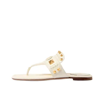 Valentino Flip Flops Women's Ivory White