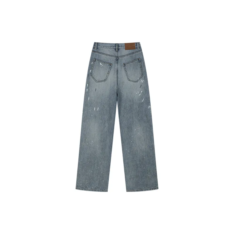 UOOYAA Jeans Women's Denim Blue-1