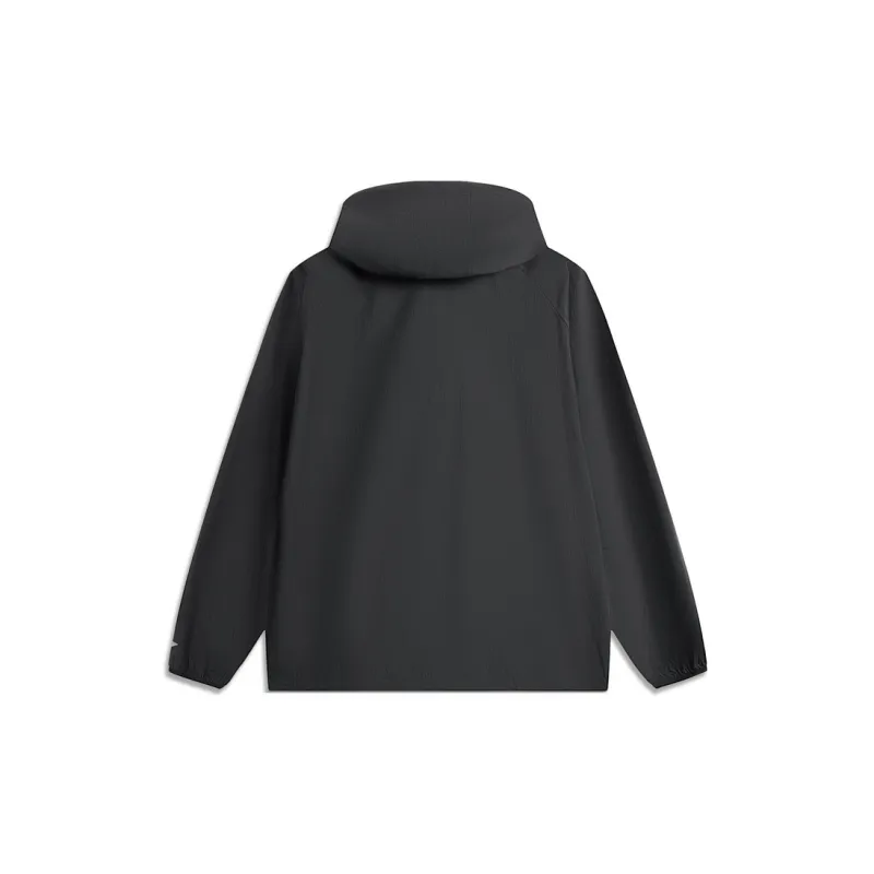LiNing CF Tracing Outdoor Collection Sun Protection Clothing Trench Coat Men's Black-1