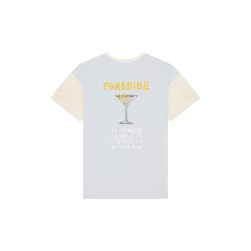 Givenchy SS25 T Shirt Men's White Light Blue-1