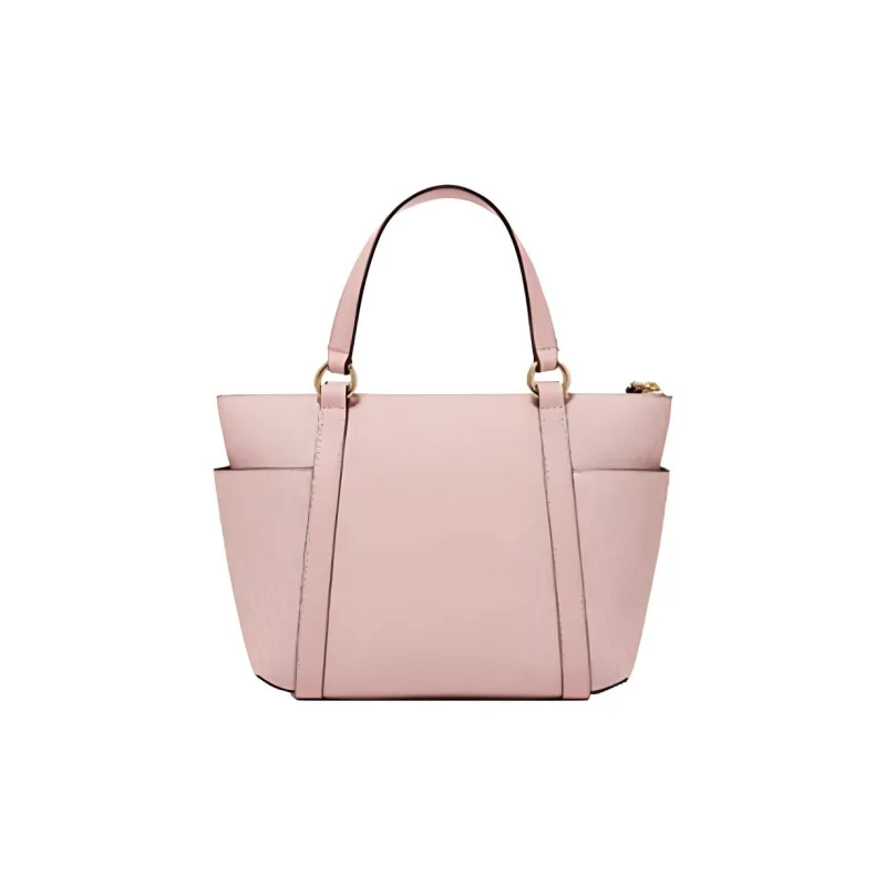 MICHAEL KORS MK Sullivan Artificial Leather Tote Bag, Shopping Bag, Shoulder Bag Trumpets Women's Macaron Pink-1