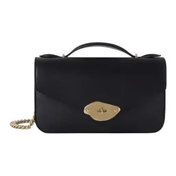 Mulberry Foldover Top Chain Shoulder Bag