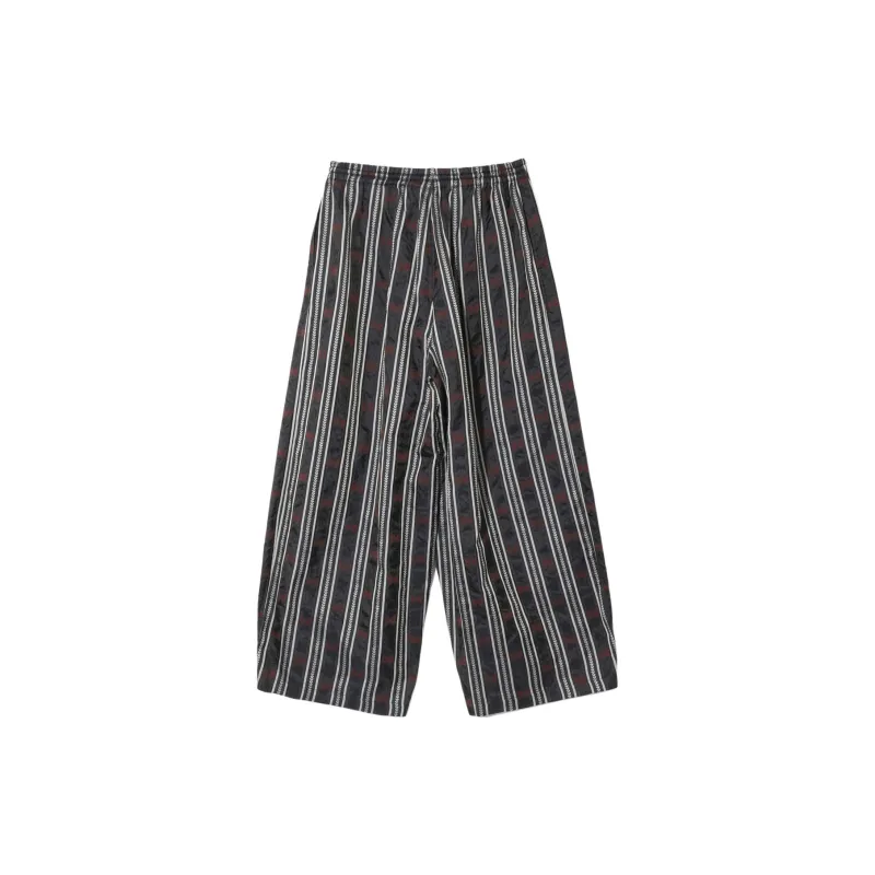 Needles SS25 Casual Pants Unisex Black-1