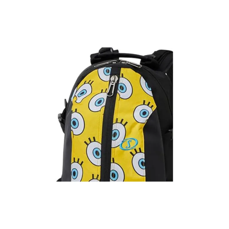 SPALDING Polyester Backpack Basketball Bag Backpack Unisex Sponge Bob Eyes-1
