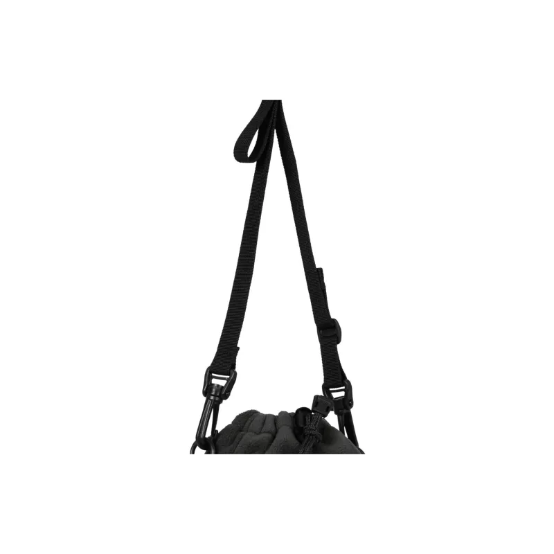 Supreme POLARTEC Collaboration Wool Shoulder Bag, Crossbody Bag Unisex Black-3