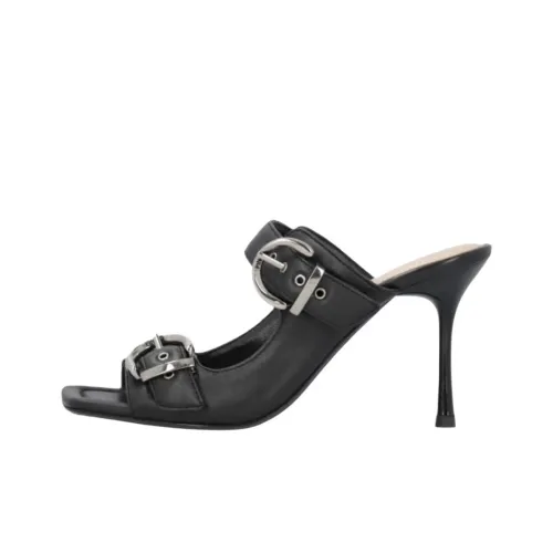 PINKO Slide Slippers 8.5cm Women's Black