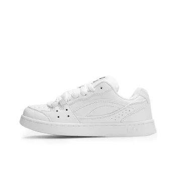 GLO BULL Skateboard Shoes Unisex Low Top White