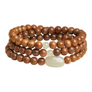 Century Edge Jewelry Hetian Jade Bracelets Pale Greenish White Jade Unisex