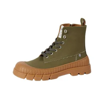 KENZO Ankle Boots Men's Army Green