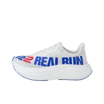 R2 REALRUN Running Shoes Unisex Low Top White
