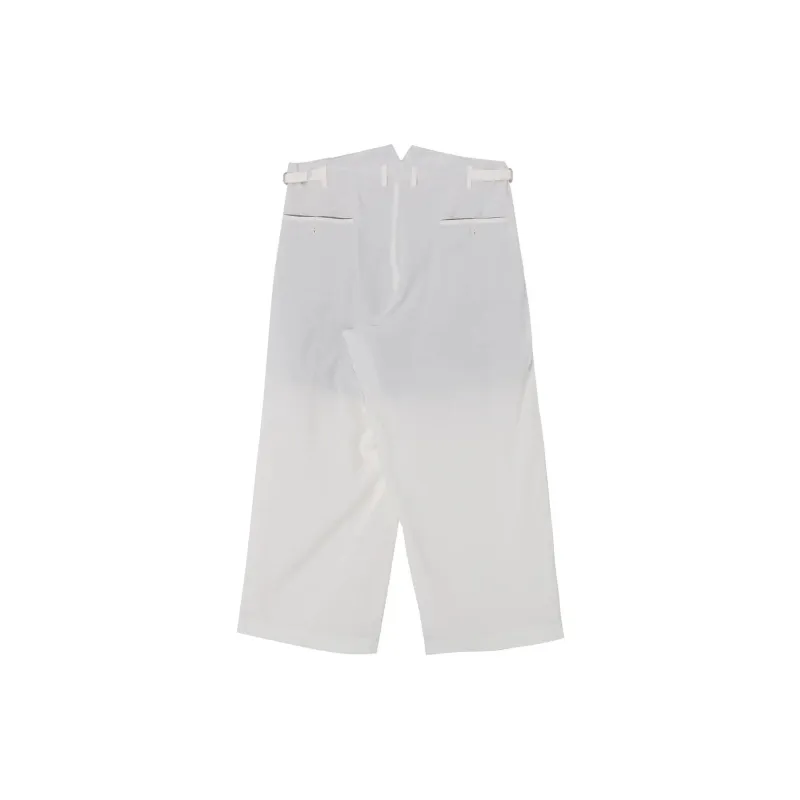 Yohji Yamamoto Pour Homme SS25 Casual Pants Men's White-1