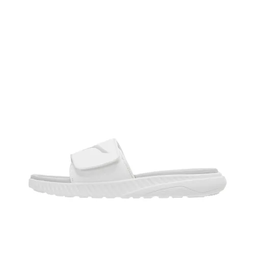 Mizuno Rubber Sole Slip-Resistant Slide Slippers Unisex White
