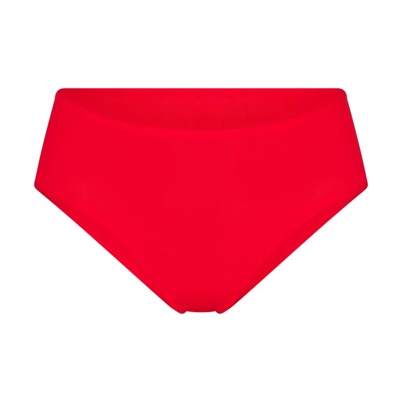 SKIMS Valentine's Day Collection SS25 FITSEVERYBODY CHEEKY BRIEF Underpants Women's 1 Pack CHERRY/Cherry Red-0