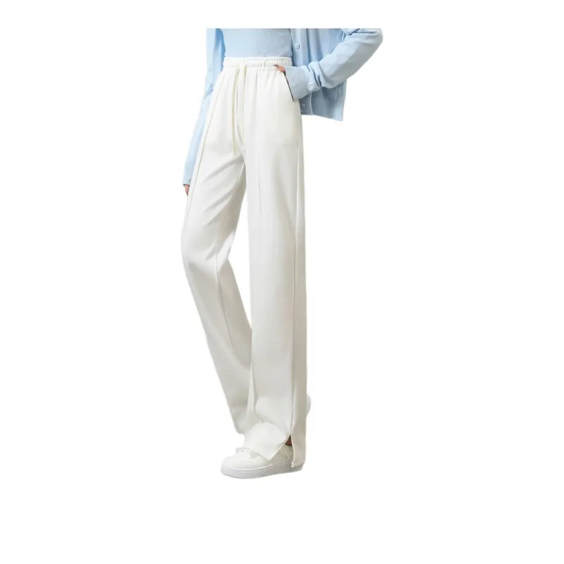 Ya Sheep People Casual Pants Women's White-2