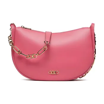 MICHAEL KORS Lambskin Crossbody Bag, Shoulder Bag Medium Size Women's Neon Pink