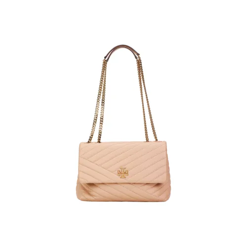TORY BURCH Kira Sheepskin Small Square Bag Crossbody Bag Shoulder Bag Women's Light Sand