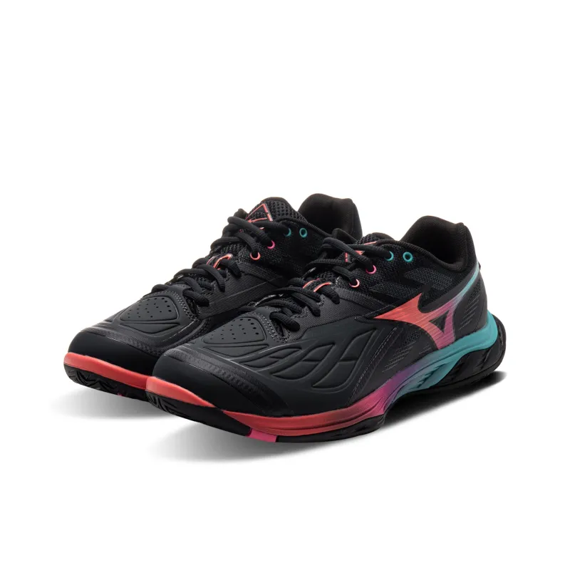 Mizuno Wave Fang 2 Wide 'Salute Hibiscus Peacock Blue'-2