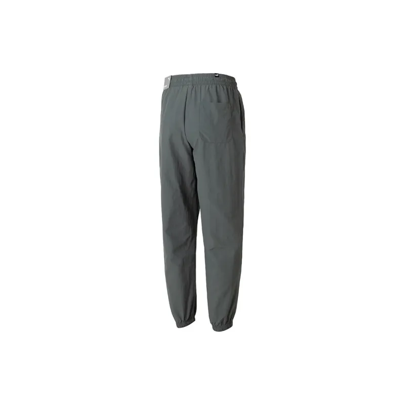 PUMA Knitted Sweatpants Men's Gray-1