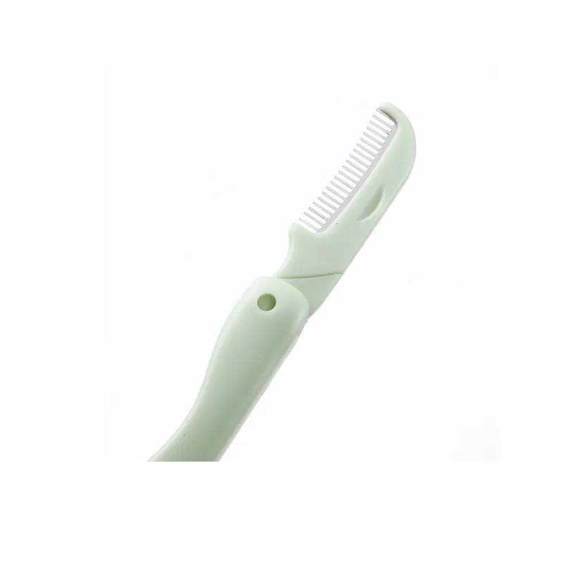 KEQI Dual Head Eyebrow Razor Long Micro-Distance Safety Blade With Scratch Protection 1 Pack-4