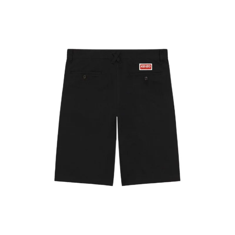 KENZO Logo embroidered Bermuda Shorts-1