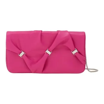 FERRAGAMO Sheepskin Shoulder Bag, Crossbody Bag, Wallet Women's Pink