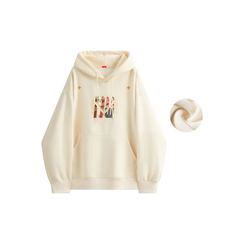 MIIOW Trend Party Series Sweatshirt Unisex White-13