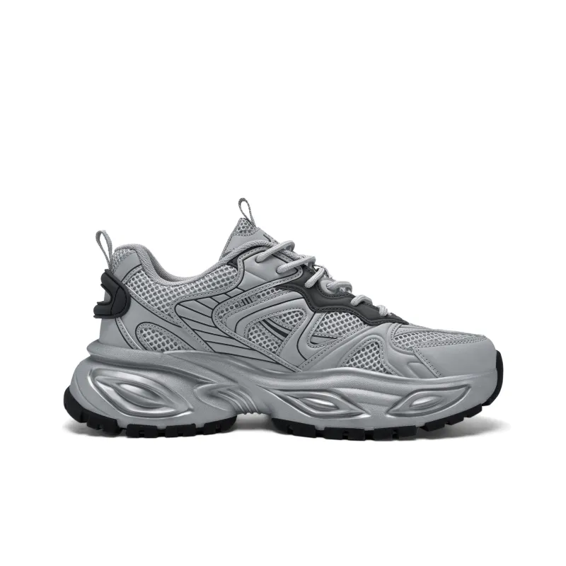 JEEP SPIRIT Chunky Sneakers Men Low Top Gray-1