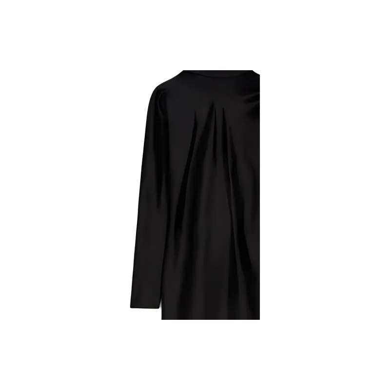 SportMax Long Sleeved Dresses Women's Black-3