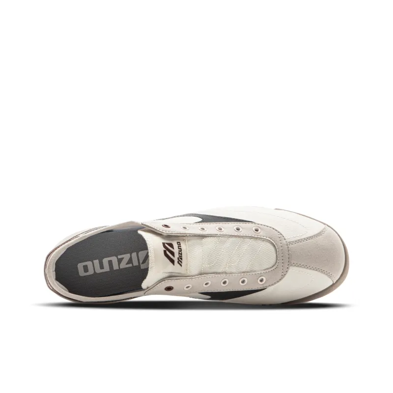 Mizuno LG 60S Abrasion-Resistant Low-Top Casual Shoes Unisex White-3