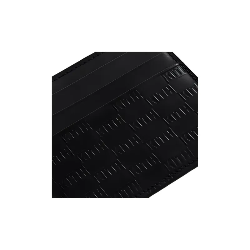 KITH KITHmas Monogram Card Holder Black-3