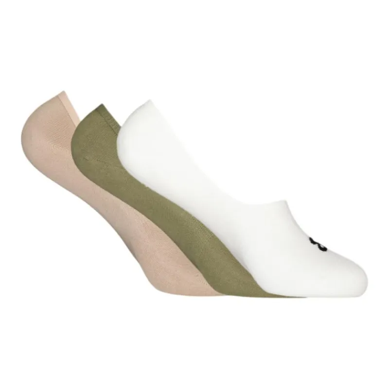 New Balance No Show Socks Unisex 3 Pack Mixed Color-1
