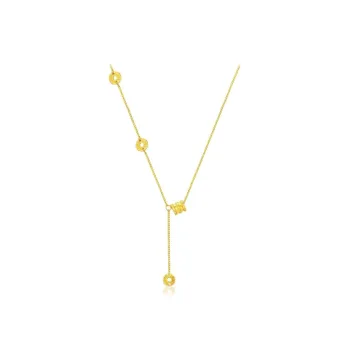 LOVE WHEEL Alloy Necklaces Women's